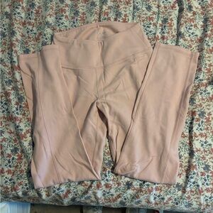 Jaanuu Blush Pink High-Waisted Leggings